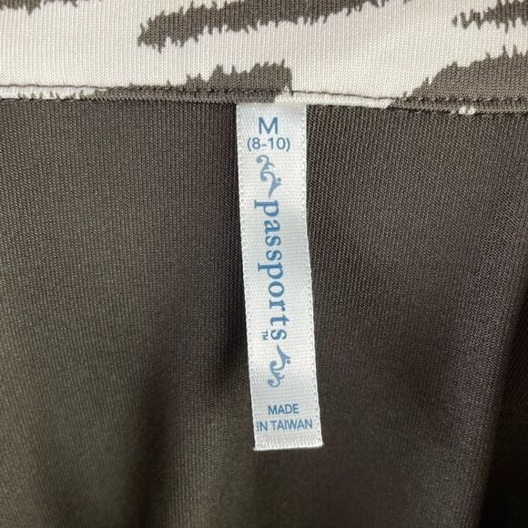 NWT Passports Dark Brown Full Zip Jacket Size M - Picture 8 of 9